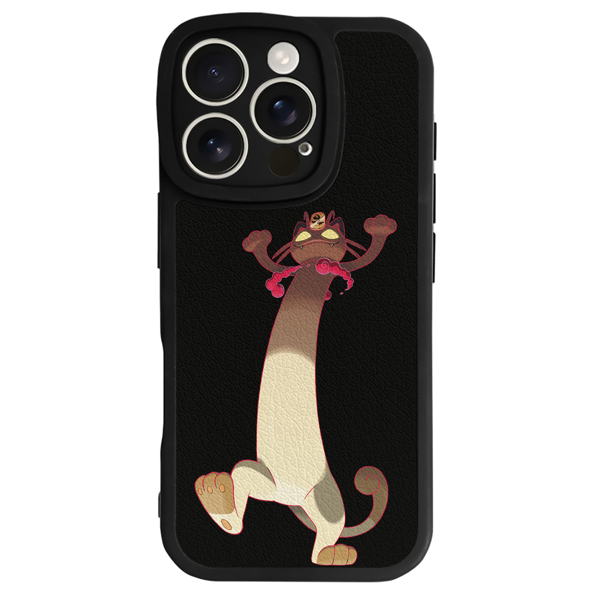 （画像用） ポケットモンスター Pokémon 【iPhone 16シリーズ対応】シリコンスマホケース（レザー調） 材質：シリコン